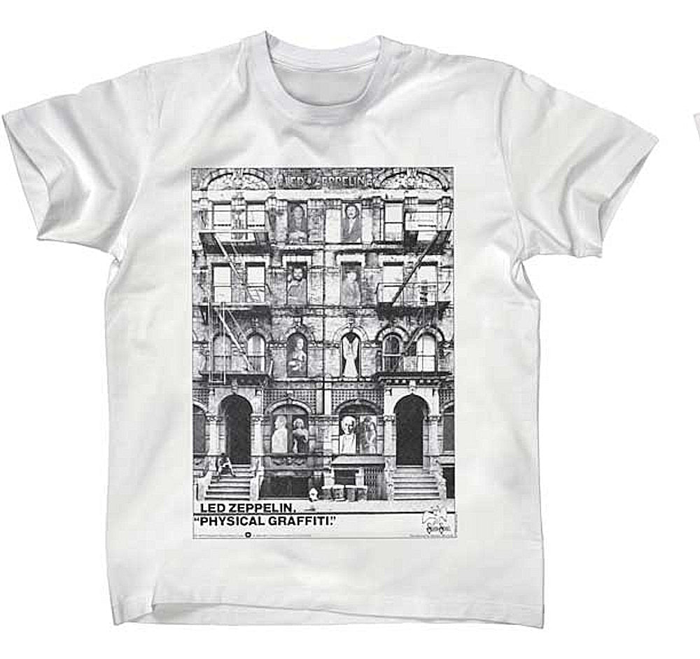 LED ZEPPELIN レッドツェッペリン (映画 公開予定 ) - PHYSICAL GRAFFITI / Tシャツ / メンズ 【公式 / オフィシャル】