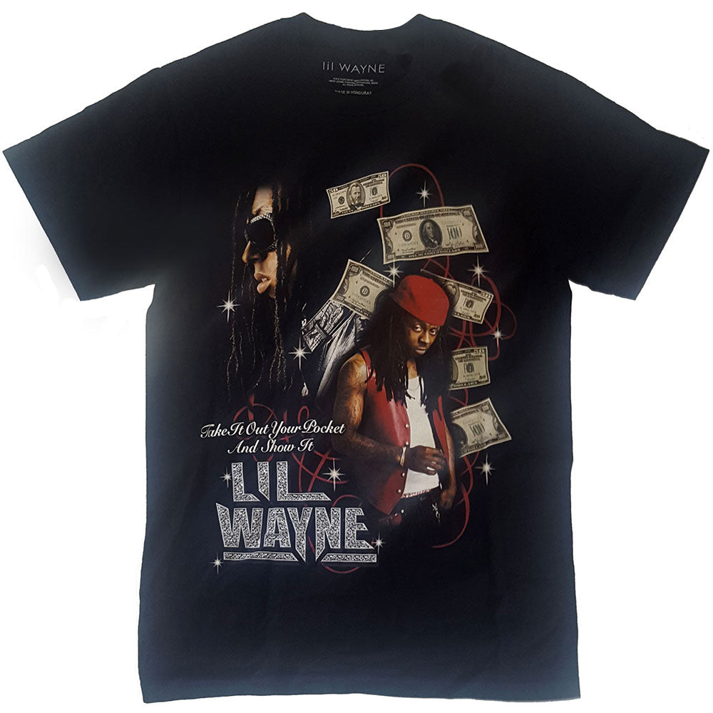 LIL' WAYNE リルウェイン (ソロ 25周年 ) - Got Money Homage / Tシャツ / メンズ 【公式 / オフィシャル】