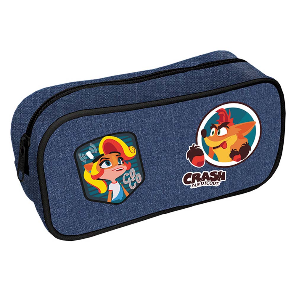 CRASH BANDICOOT クラッシュ・バンディクー Denim ペンケース 文房具 公式 オフィシャル