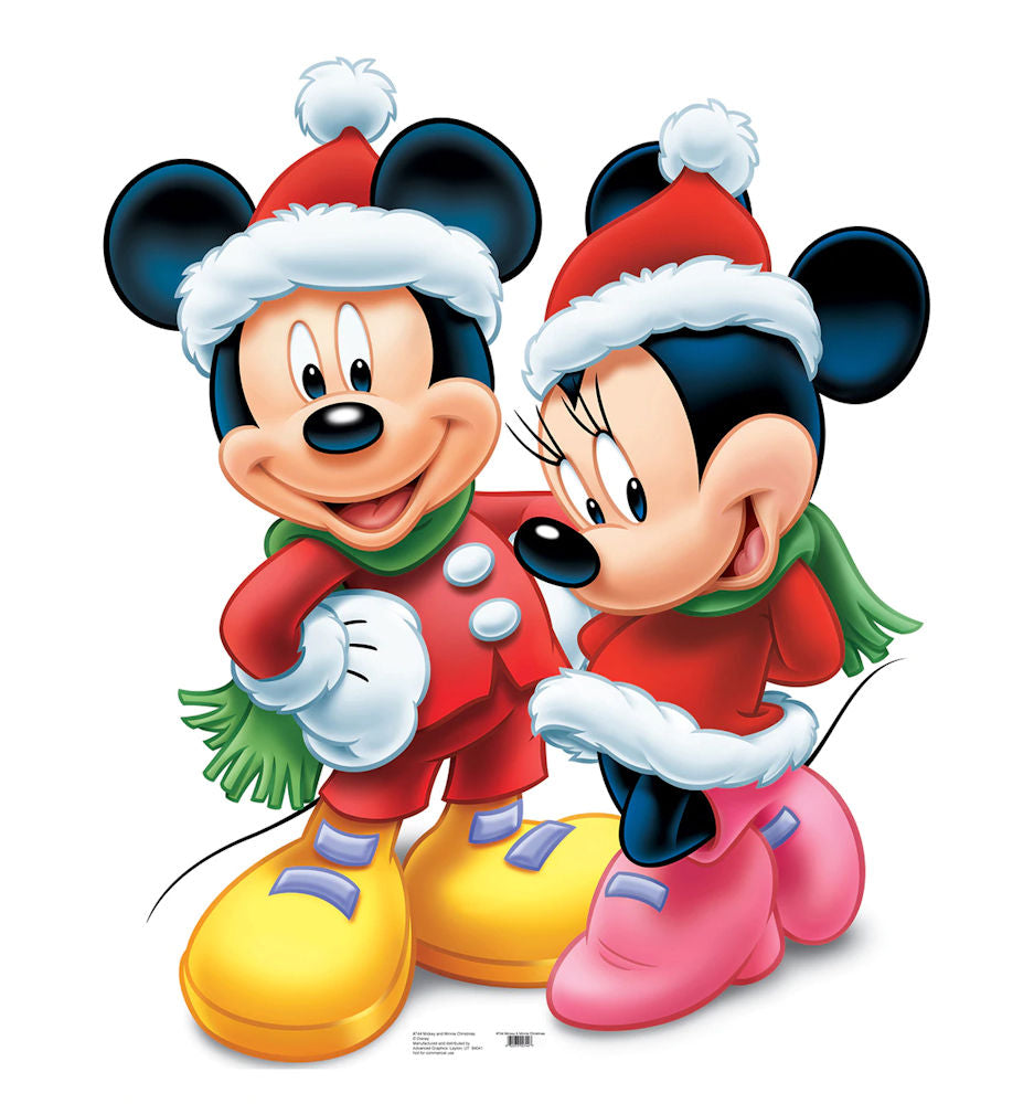 MICKEY & MINNIE CHRISTMAS / スタンドアップ 【公式 / オフィシャル】