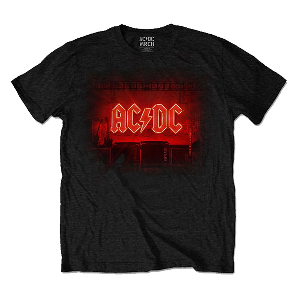 AC/DC エーシーディーシー Dark Stage Tracklist バックプリントあり Tシャツ メンズ 公式 オフィシャル