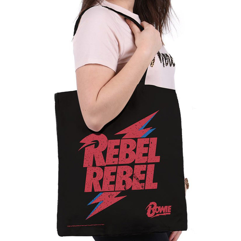 DAVID BOWIE デヴィッドボウイ Rebel Rebel トートバッグ 公式 オフィシャル