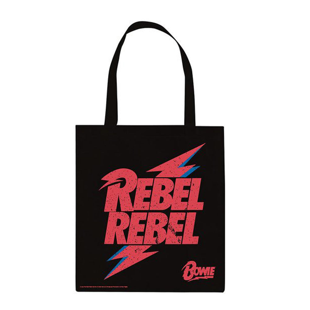 
                  
                    DAVID BOWIE デヴィッドボウイ - Rebel Rebel / トートバッグ 【公式 / オフィシャル】
                  
                