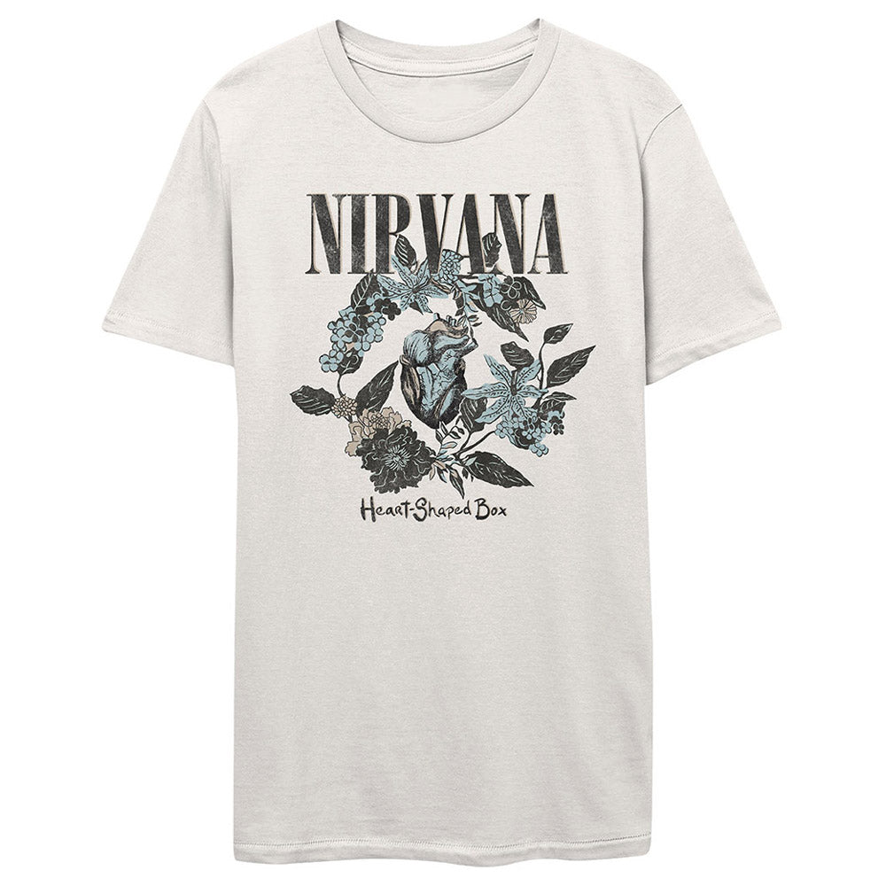 NIRVANA ニルヴァーナ (カート 追悼 30周年 ) - Heart Shape Box / Tシャツ / メンズ 【公式 / オフィシャル】