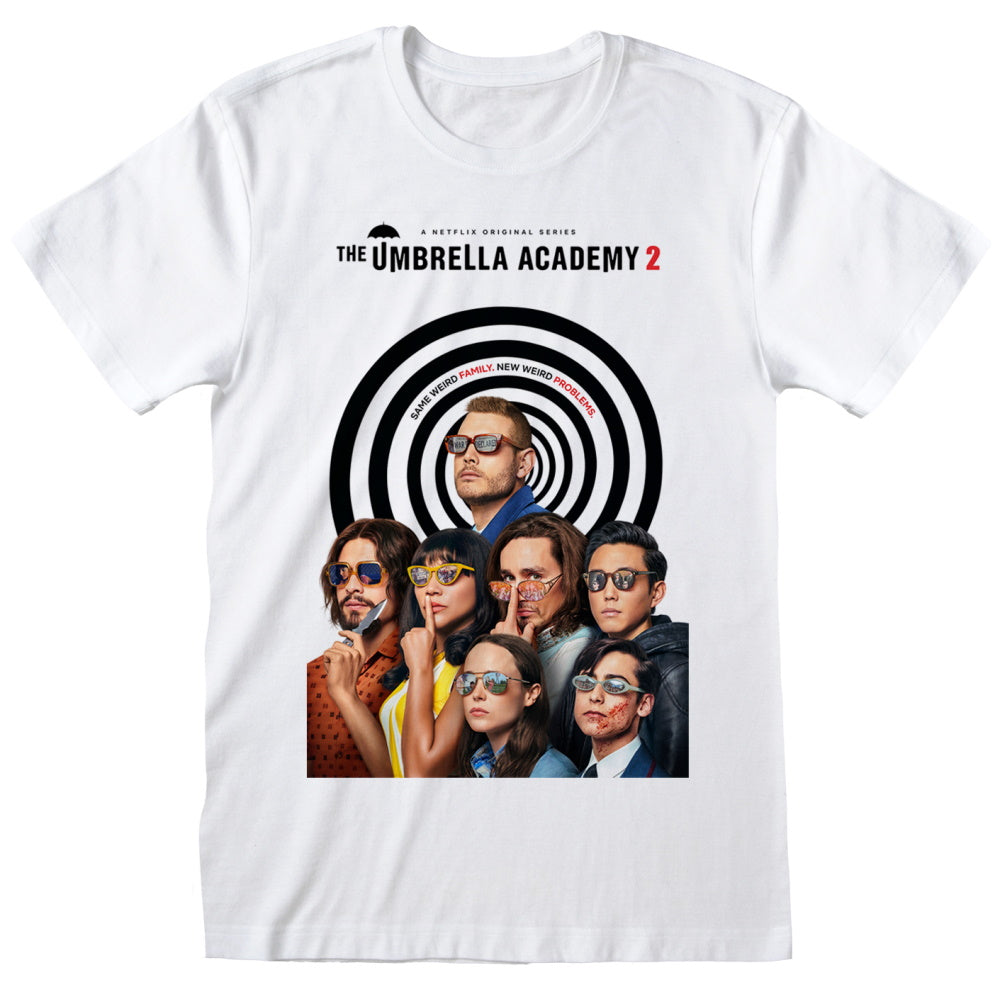 UMBRELLA ACADEMY アンブレラアカデミー (2024年 最終シーズン配信 ) - Season 2 Poster / Tシャツ / メンズ 【公式 / オフィシャル】