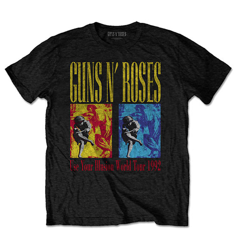 
                  
                    GUNS N ROSES ガンズアンドローゼズ (結成 40周年 ) - Use Your Illusion World Tour / バックプリントあり / Tシャツ / メンズ
                  
                