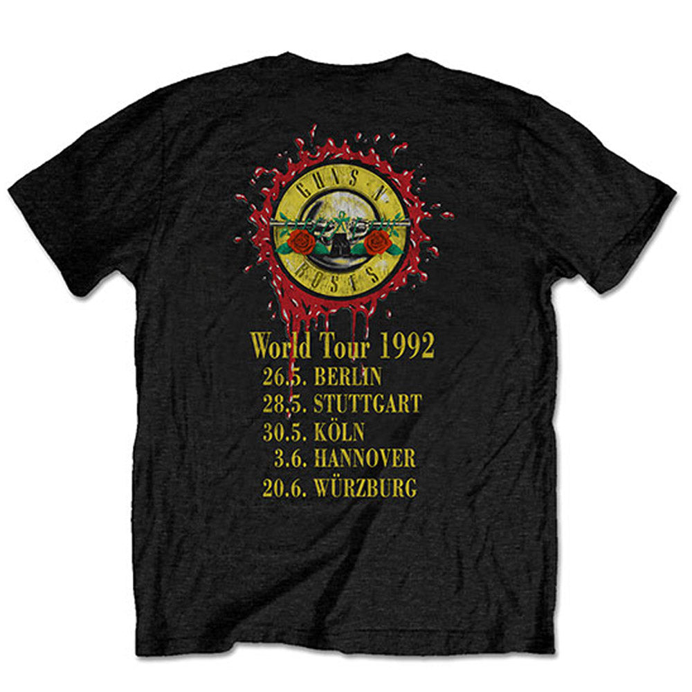 
                  
                    GUNS N ROSES ガンズアンドローゼズ Use Your Illusion World Tour バックプリントあり 公式 
                  
                