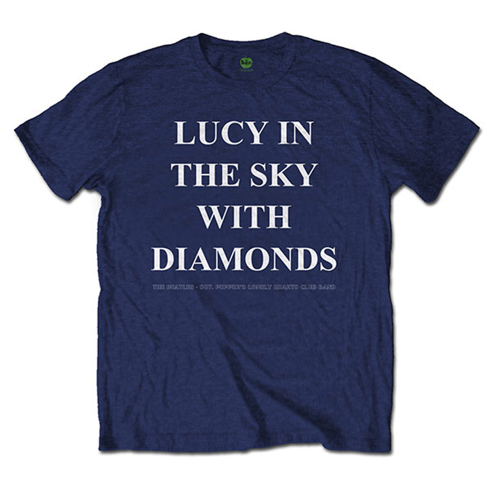 THE BEATLES ビートルズ (ABBEY ROAD 55周年 ) - Lucy in the sky with diamonds / バックプリントあり / Tシャツ / メンズ 【公式 / オフィシャル】