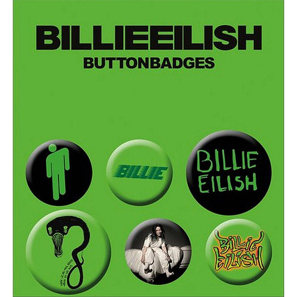 BILLIE EILISH ビリーアイリッシュ (新作 発売 ) Mix バッジ  公式 オフィシャル