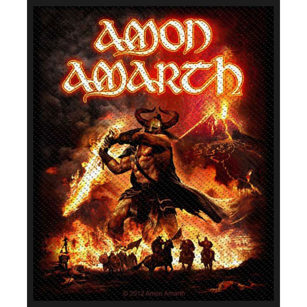 AMON AMARTH アモンアマース Surtur Rising ワッペン 公式 オフィシャル