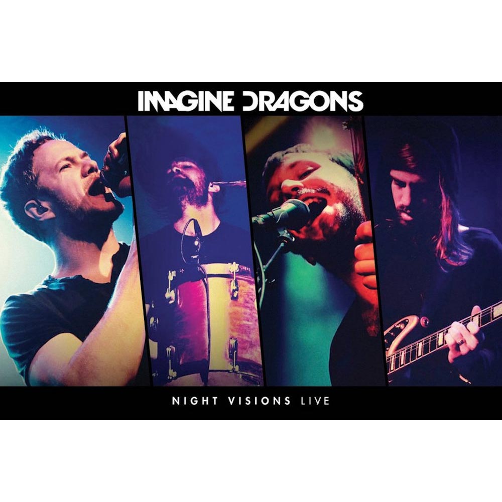 IMAGINE DRAGONS イマジンドラゴンズ (12月 来日 ) - NIGHT VISION TOUR / ポスター 【公式 / オフィシャル】