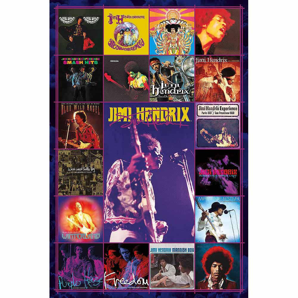 
                  
                    JIMI HENDRIX ジミヘンドリックス - Albums Covers / ポスター 【公式 / オフィシャル】
                  
                