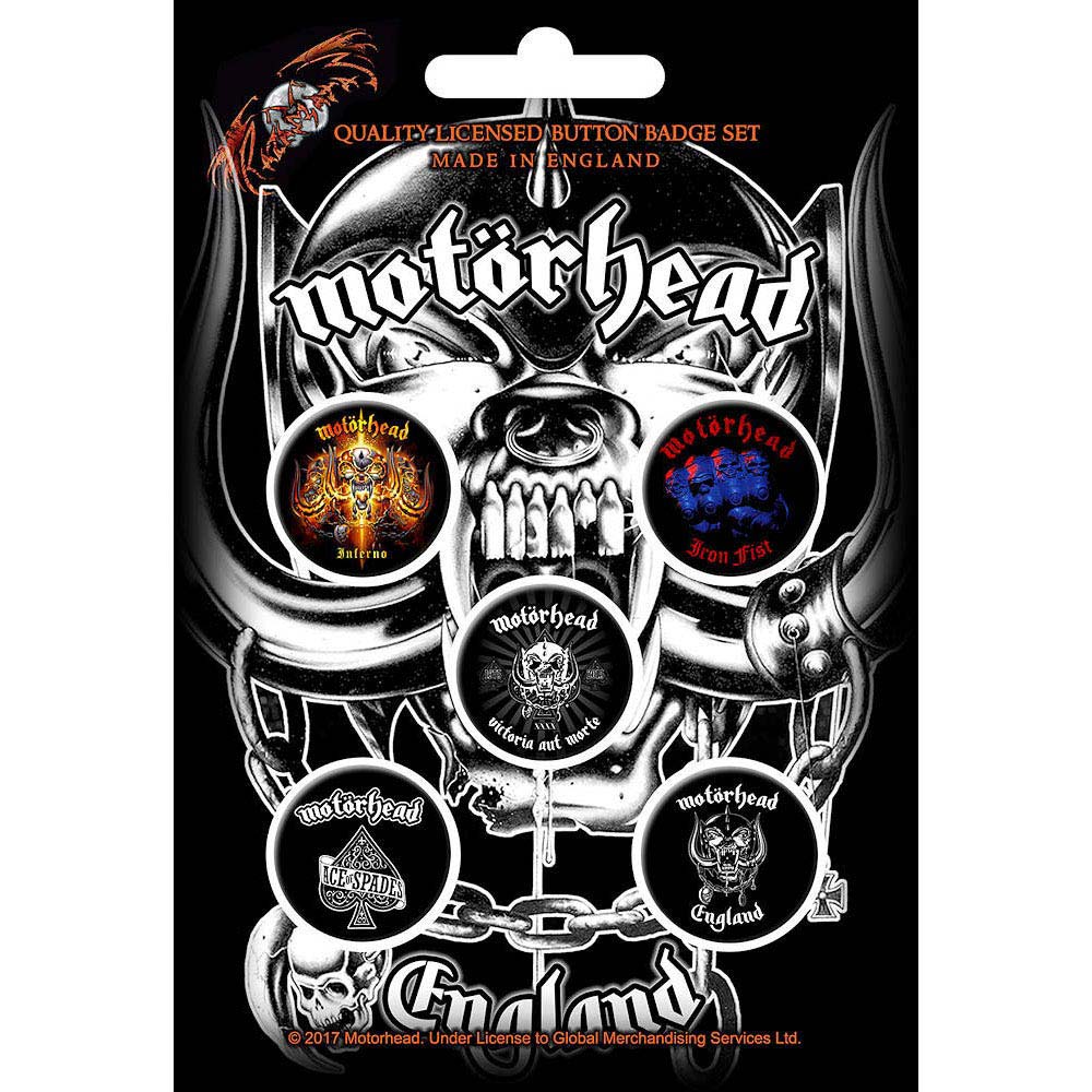 MOTORHEAD - ENGLAND 5個セット