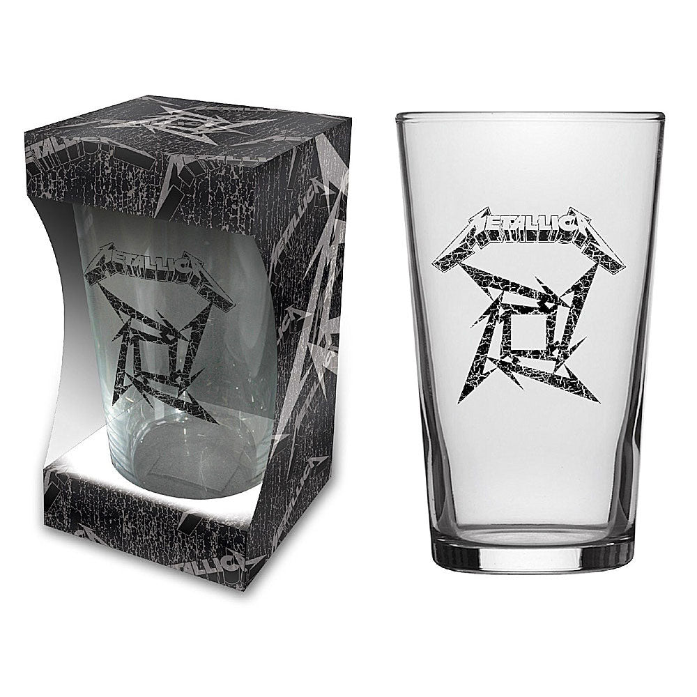 METALLICA - Black Album / Beer Glass