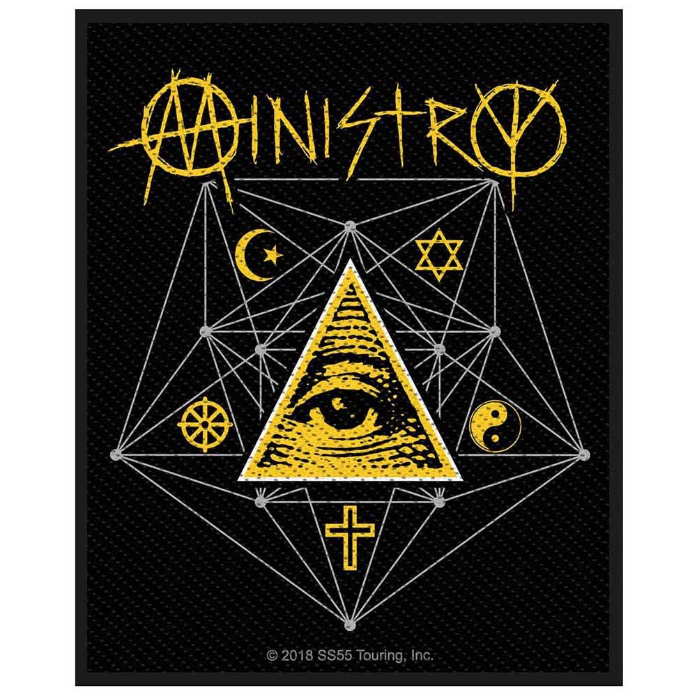 MINISTRY ミニストリー - All Seeing Eye / ワッペン 【公式 / オフィシャル】