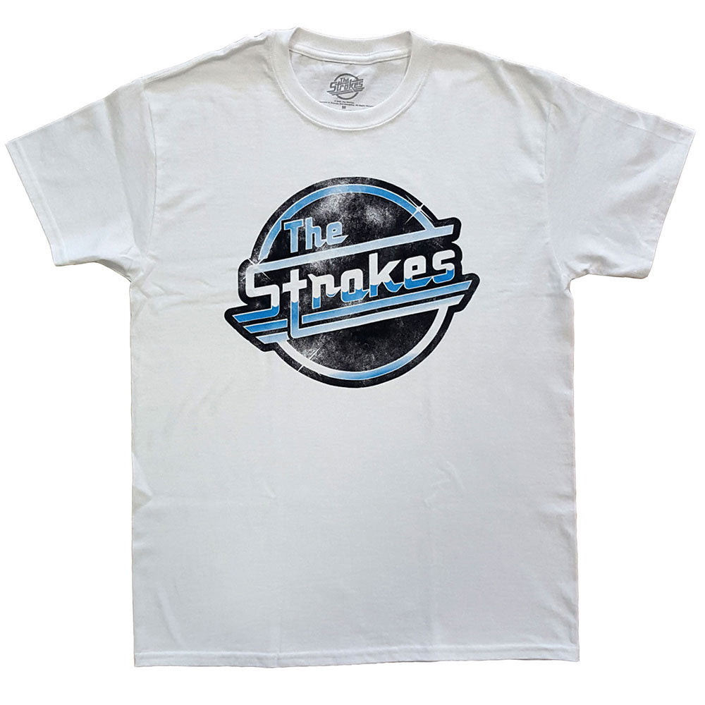 THE STROKES ストロークス (結成 25周年 ) - Distressed OG Magna / Tシャツ / メンズ 【公式 / オフィシャル】