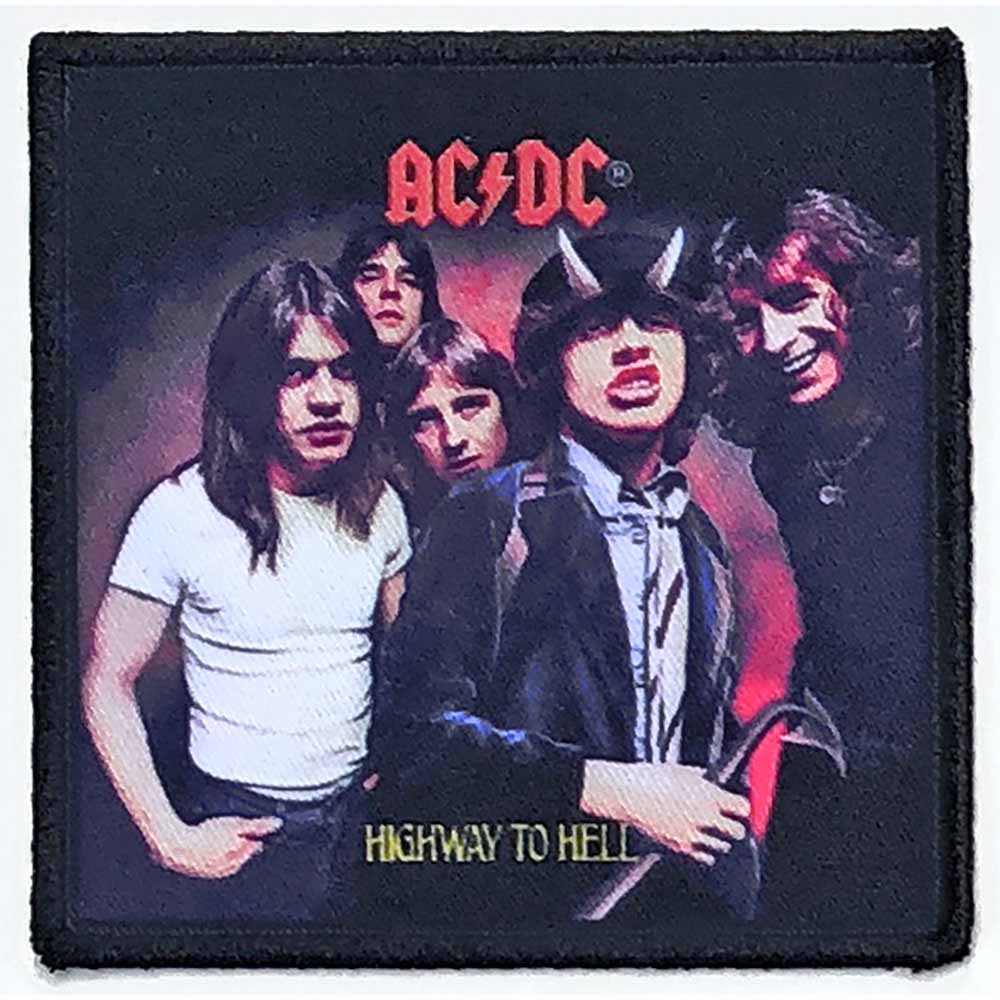 AC/DC エーシーディーシー Highway To Hell Album Cover ワッペン 公式 オフィシャル