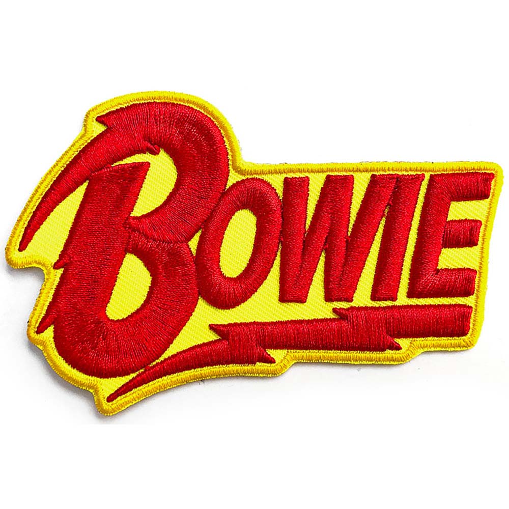 DAVID BOWIE デヴィッドボウイ Diamond Dogs 3D Logo ワッペン 公式 オフィシャル