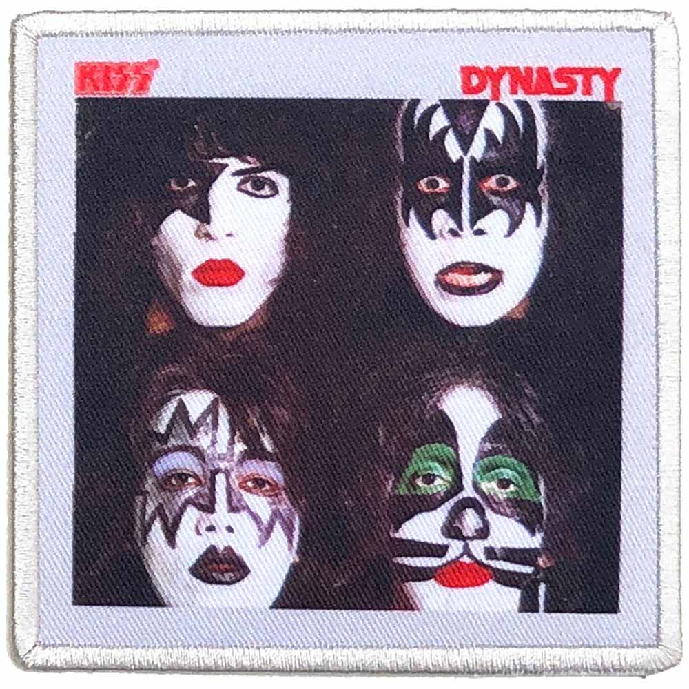 KISS キッス (デビュー 50周年 ) - Dynasty / Album Cover / ワッペン 【公式 / オフィシャル】