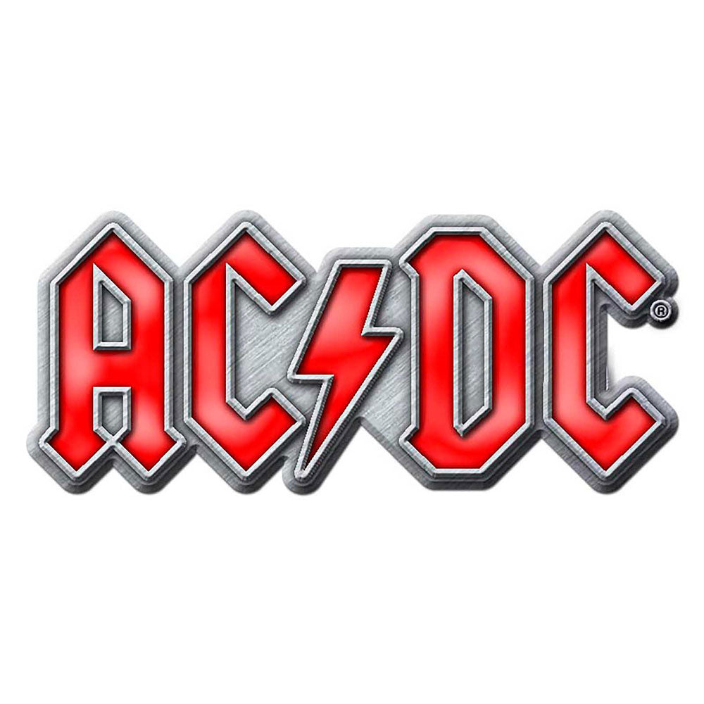 AC/DC - Red Logo / メタル・ピンバッジ