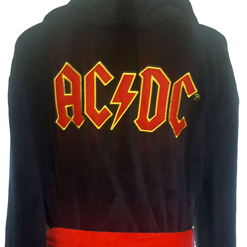 
                  
                    AC/DC エーシーディーシー Logo バスローブ メンズ 公式 オフィシャル
                  
                