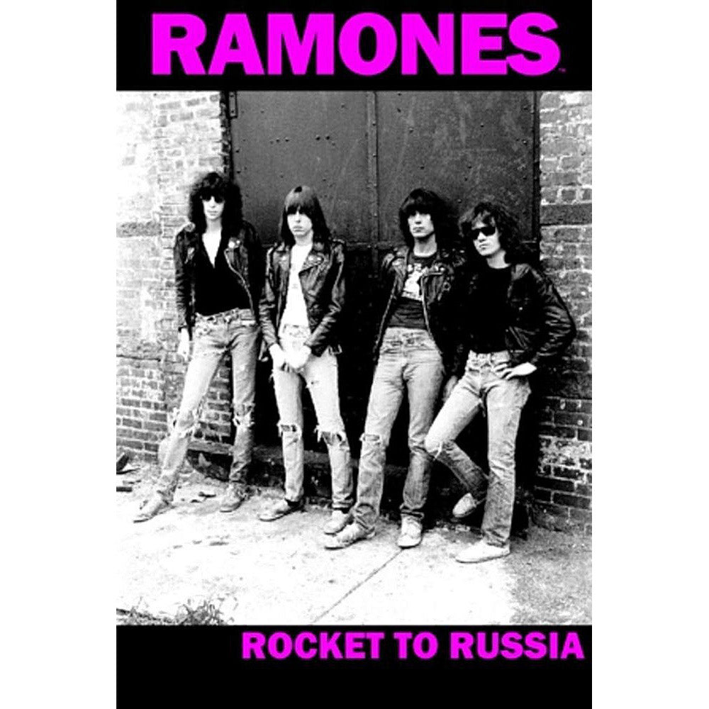 RAMONES ラモーンズ (結成 50周年 ) - Rocket To Russia / ポスター 【公式 / オフィシャル】