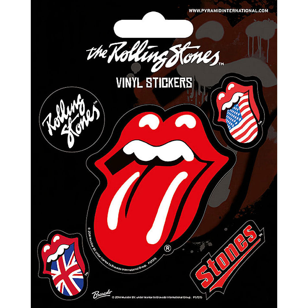 ROLLING STONES ローリングストーンズ (デビュー作 60周年 ) - Tongue / ステッカー 【公式 / オフィシャル】