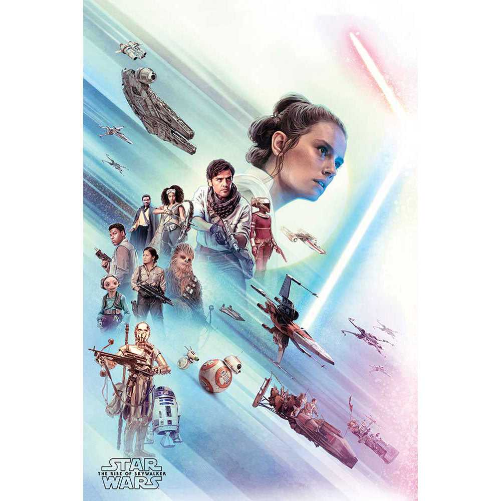 
                  
                    STAR WARS スターウォーズ (「エピソード1」 25周年 ) - The Rise of Skywalker / Rey / ポスター 【公式 / オフィシャル】
                  
                