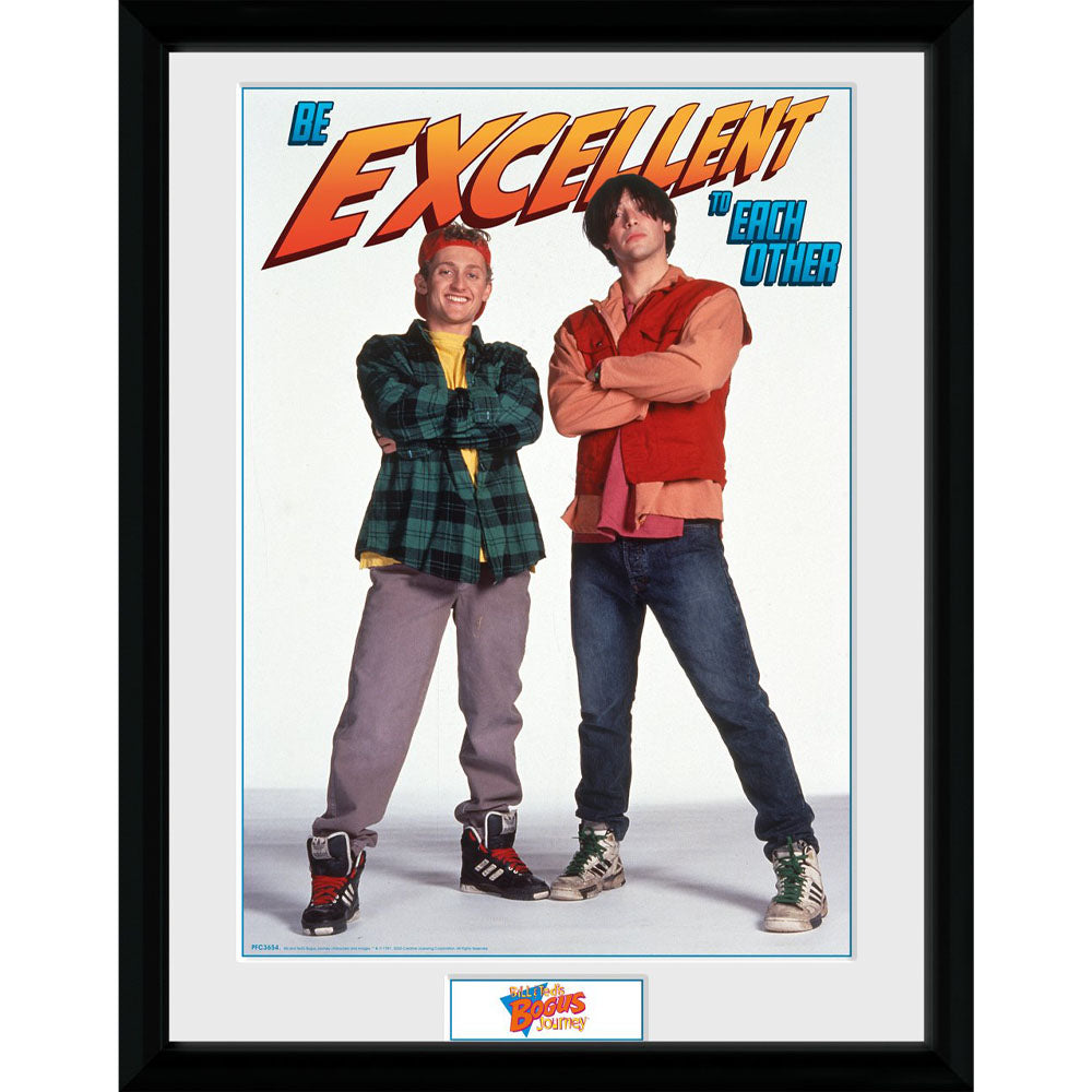 BILL & TED ビルとテッド Be Excellent インテリア額 公式 オフィシャル