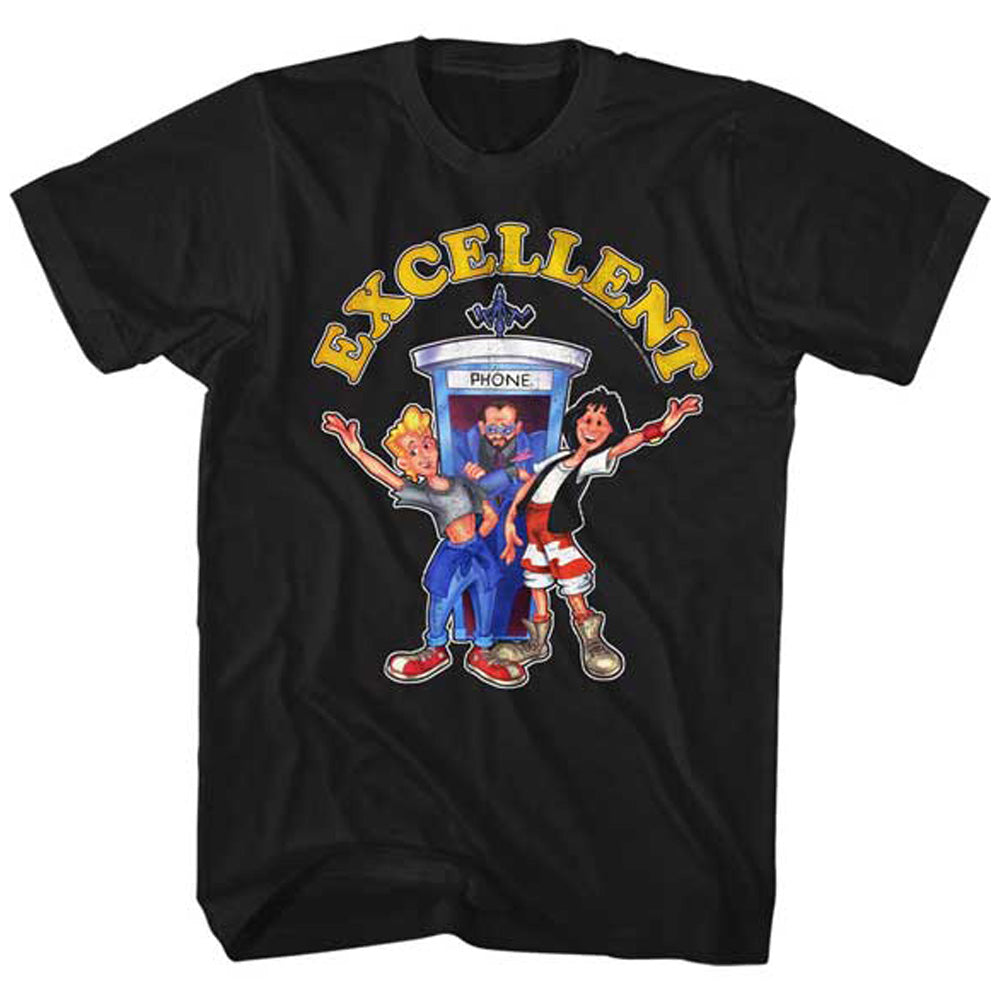 BILL & TED ビルとテッド CARTOONCELLENT Tシャツ メンズ 公式 オフィシャル