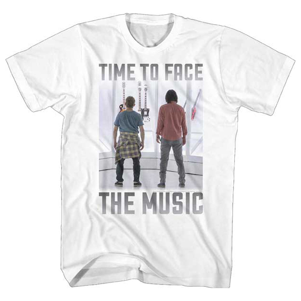 BILL & TED ビルとテッド TIME TO FACE Tシャツ メンズ  公式 オフィシャル