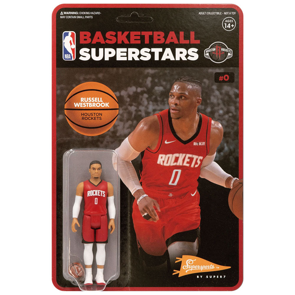 HOUSTON ROCKETS（NBA） ヒューストン・ロケッツ - REACTION FIGURE / RUSSELL WESTBROOK / フィギュア・人形 【公式 / オフィシャル】