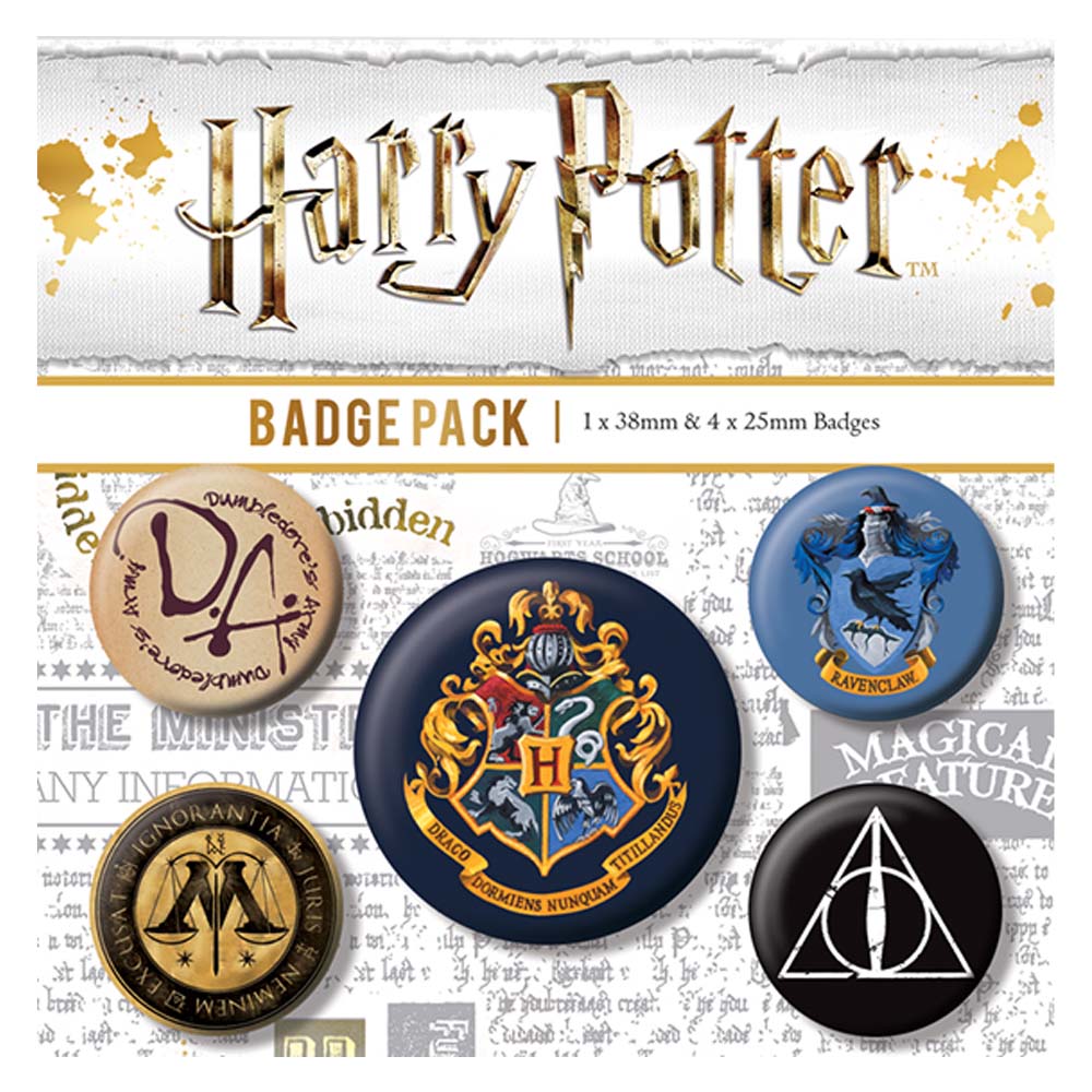 HARRY POTTER ハリーポッター  Hogwarts  バッジ 公式  オフィシャル