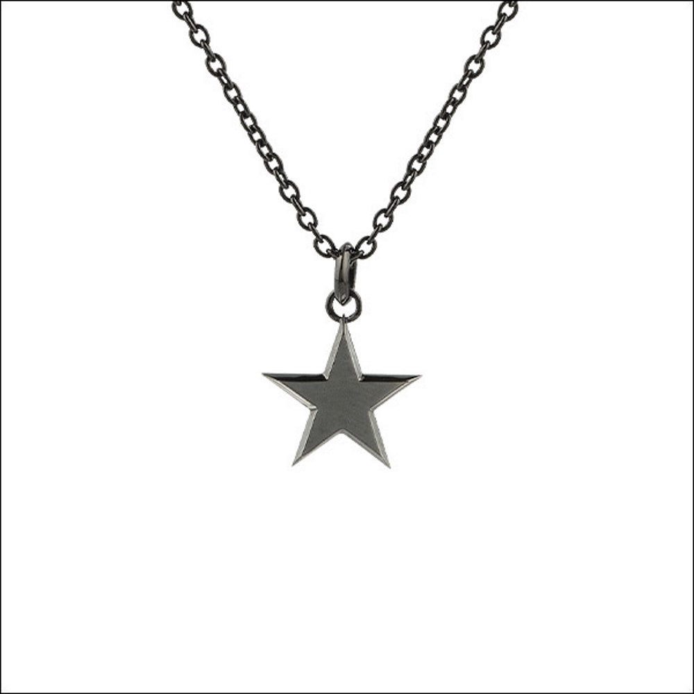 DAVID BOWIE デヴィッドボウイ - BLACKSTAR ペンダント / 日本限定公式商品 / ネックレス 【公式 / オフィシャル】