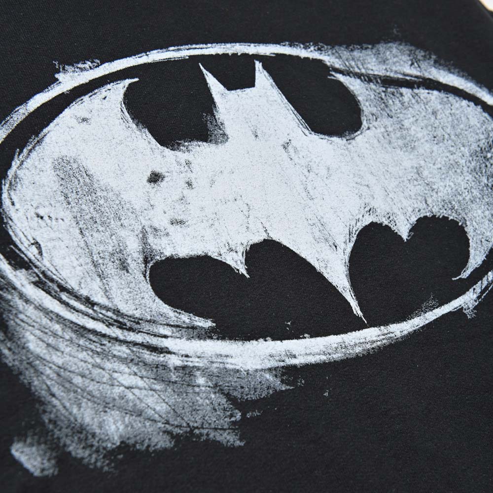 BATMAN バットマン MONO DISTRESSED LOGO パーカー・スウェット メンズ 公式 オフィシャル