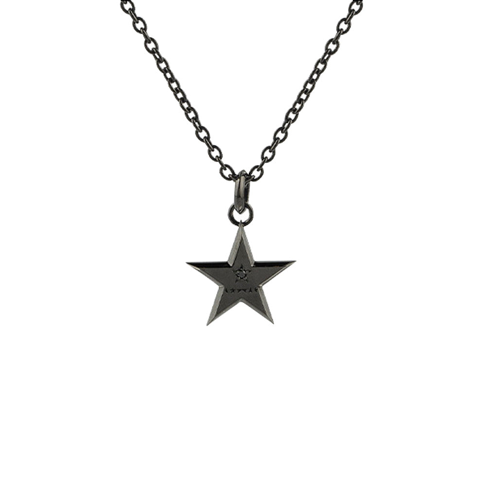 DAVID BOWIE デヴィッドボウイ - BLACKSTAR ペンダント / 日本限定公式商品 / ネックレス 【公式 / オフィシャル】