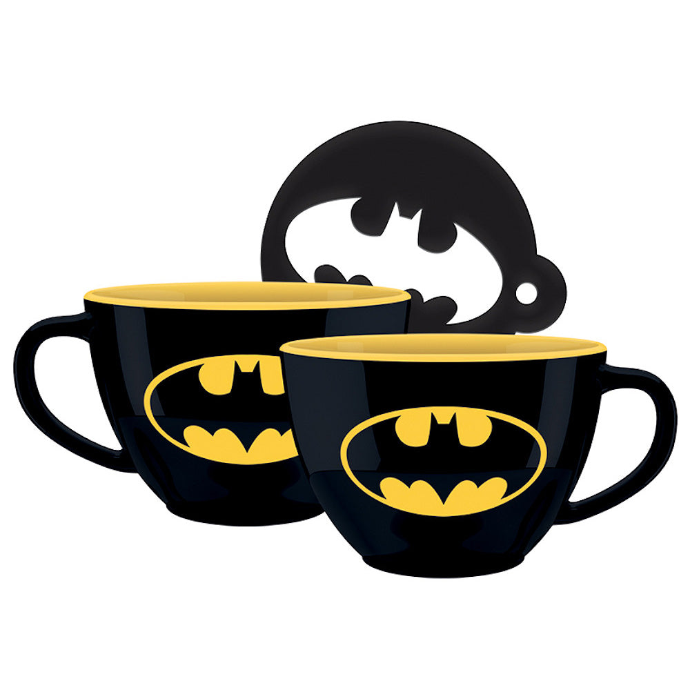 BATMAN バットマン Symbol （ 22oz）カプチーノ マグカップ 公式 オフィシャル