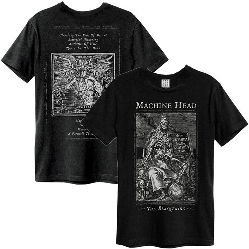 
                  
                    MACHINE HEAD マシーンヘッド - THE BLACKENING / バックプリントあり / Amplified（ ブランド ） / Tシャツ / メンズ 【公式 / オフィシャル】
                  
                