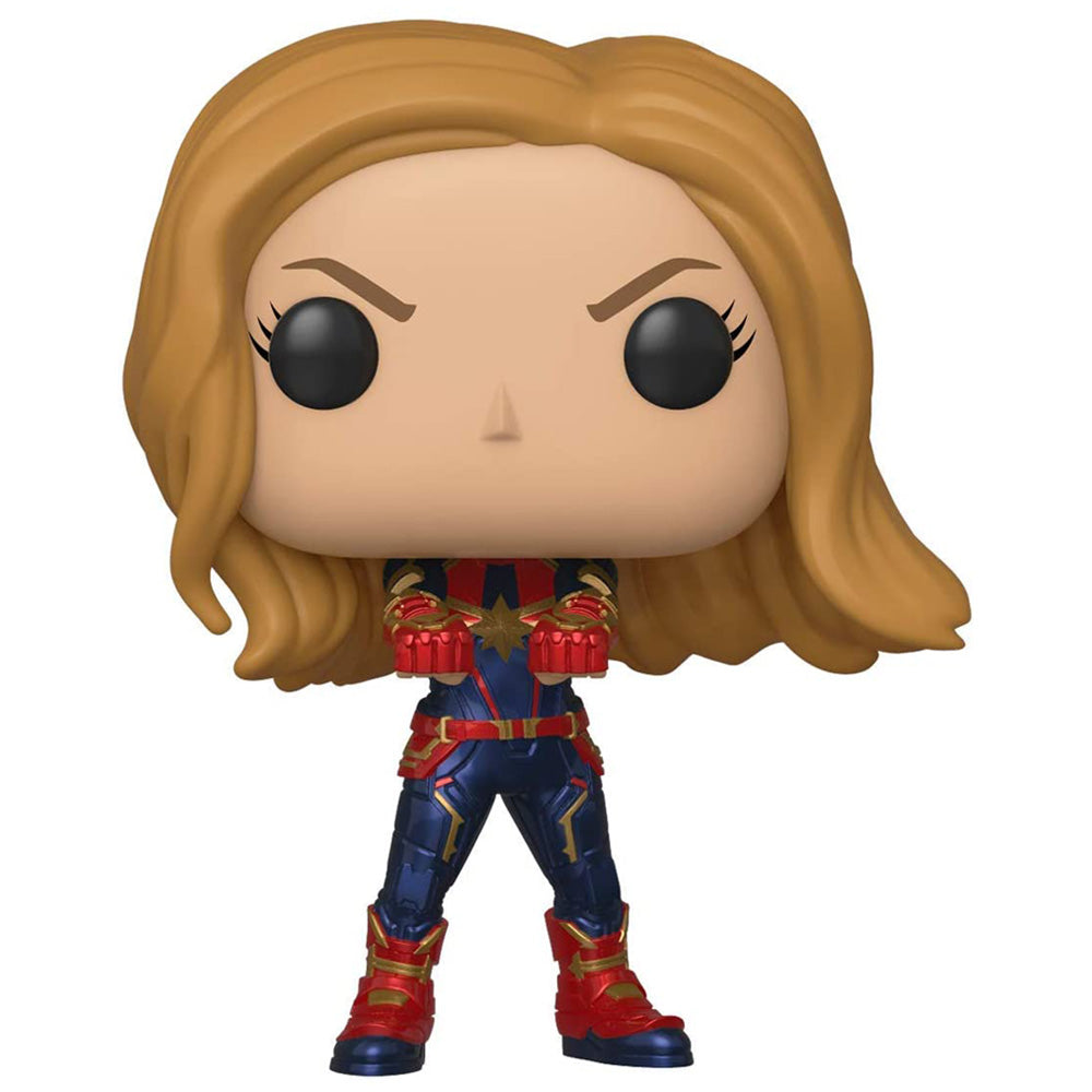 AVENGERS アベンジャーズ  POP! COMIC : Endgame Captain Marvel Bobblehead 