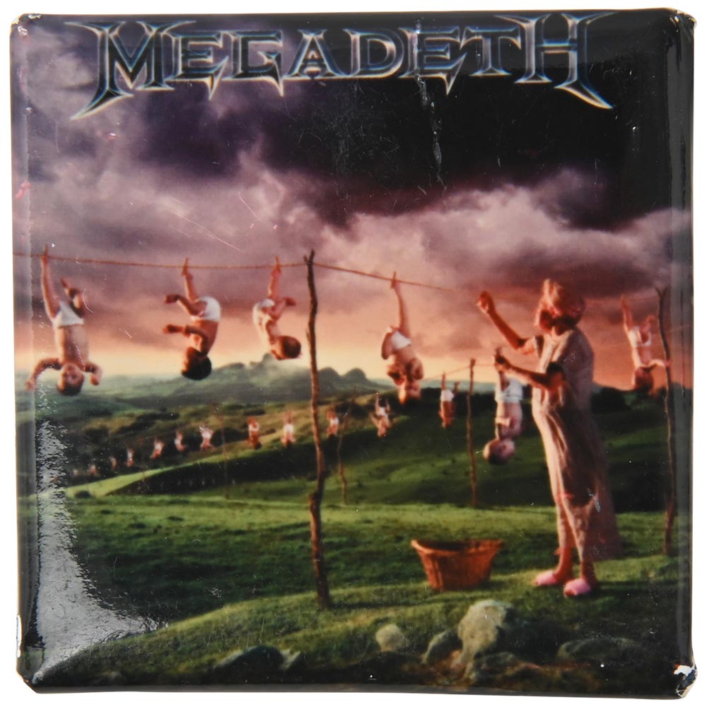 MEGADETH - (デビュー 40周年 ) - YOUTHANASIA PIN