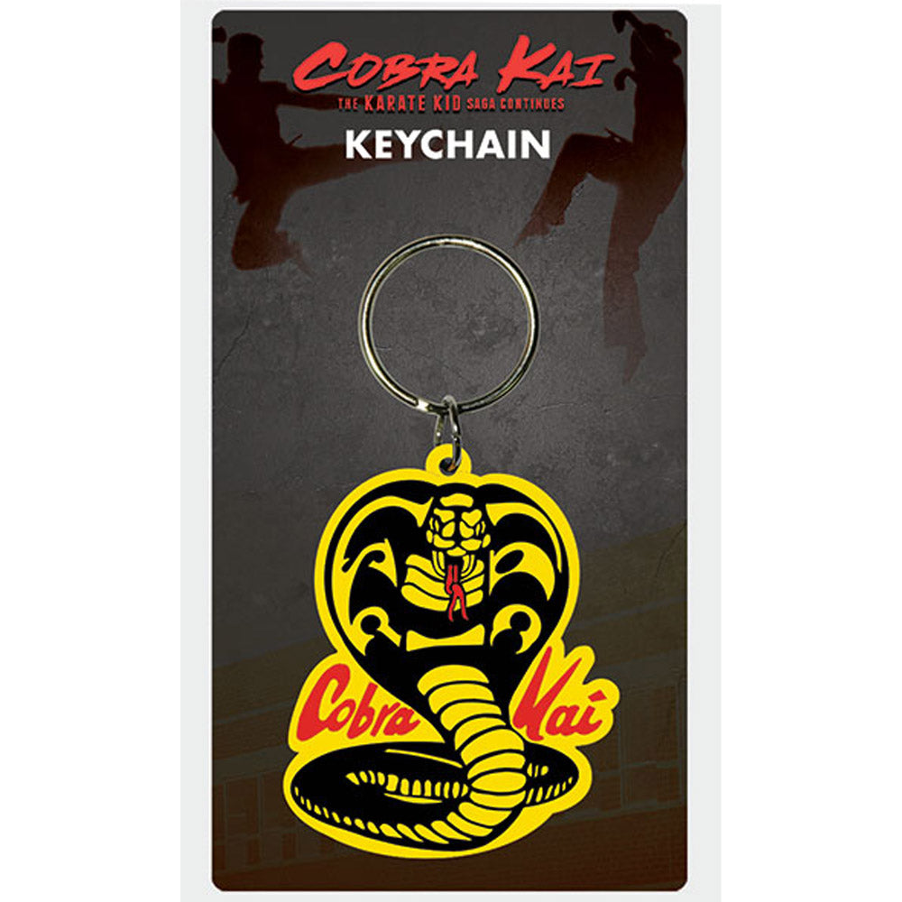 COBRA KAI コブラ会 (シーズン6 配信 ) Snake / ラバー・キーリング キーホルダー 公式 オフィシャル