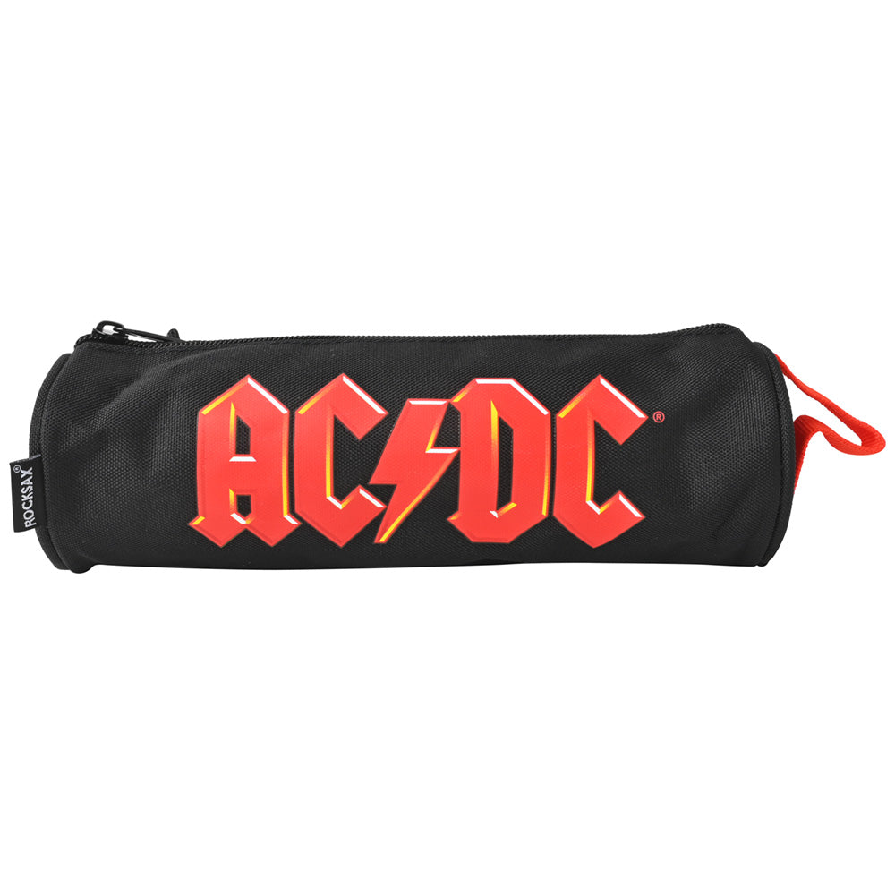 AC/DC エーシーディーシー RED LOGO ペンケース 文房具 公式 オフィシャル