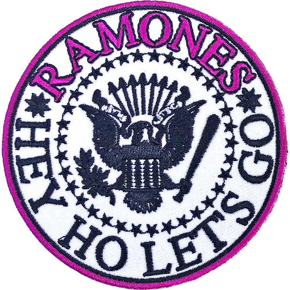 RAMONES ラモーンズ (結成 50周年 ) - Hey Ho Let's Go V. 1 / ワッペン 【公式 / オフィシャル】