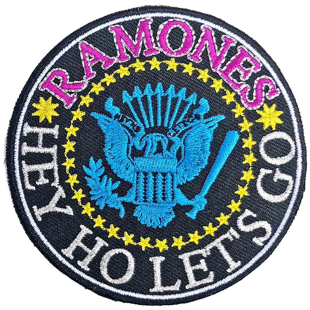 RAMONES ラモーンズ (結成 50周年 ) - Hey Ho Let's Go V. 2 / ワッペン 【公式 / オフィシャル】