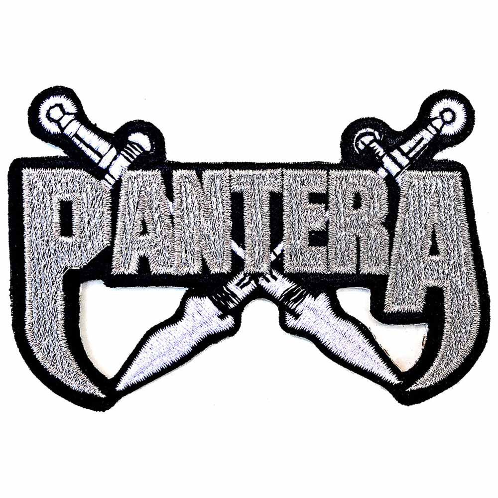 PANTERA パンテラ - Silver Swords / ワッペン 【公式 / オフィシャル】