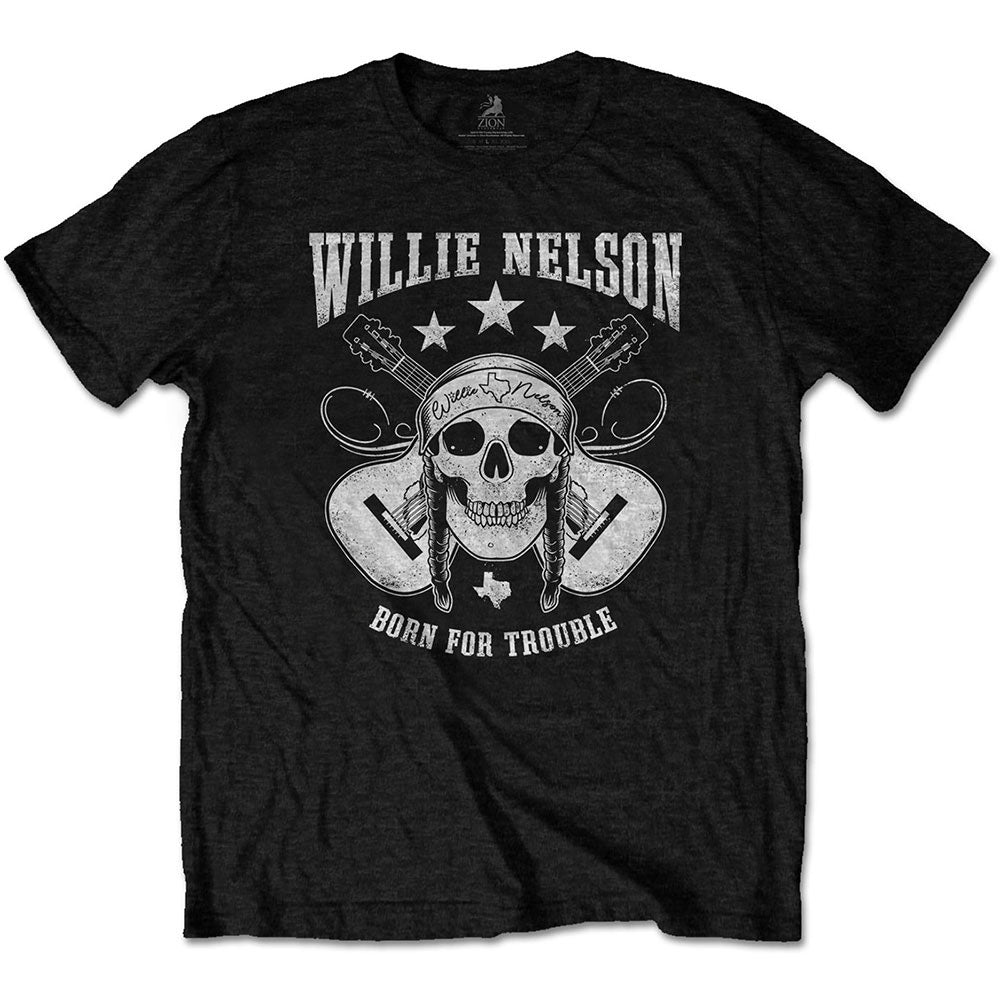 WILLIE NELSON ウィリーネルソン - Skull / Tシャツ / メンズ 【公式 / オフィシャル】