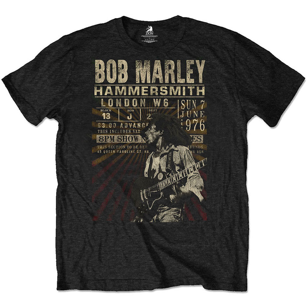 BOB MARLEY - Hammersmith '76 / ECO-TEE