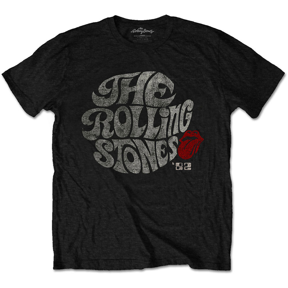 ROLLING STONES ローリングストーンズ (デビュー作 60周年 ) - Swirl Logo '82 / ECO-TEE / Tシャツ / メンズ 【公式 / オフィシャル】