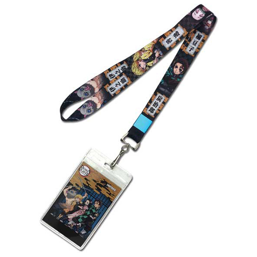 DEMON SLAYER 鬼滅の刃 (劇場版 新作決定 ) - MAIN GROUP LANYARD / グッズ 【公式 / オフィシャル】