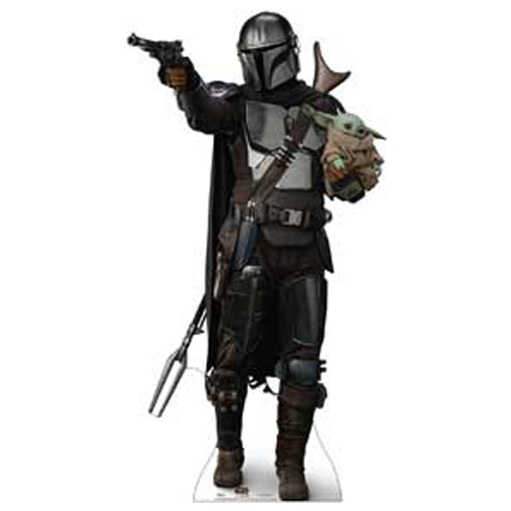 THE MANDALORIAN スターウォーズ (2024年 6月 「アコライト」 配信 ) - THE MANDALORIAN WITH CHILD CARDBOARD / スタンドアップ 【公式 / オフィシャル】